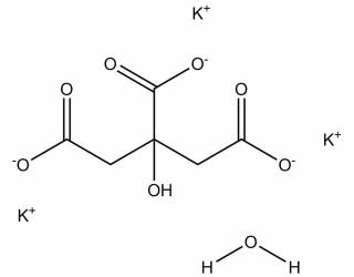 Potassium citrate salt monohydrate