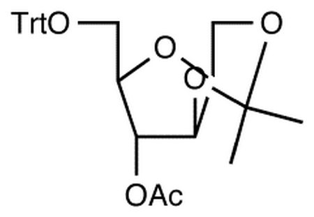 4-O-Acetyl-2,5-anhydro-1,3-O-isopropylidene-6-trityl-D-glucitol