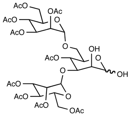 4-O-Acetyl-3,6-di-O-(2,3,4,6-tetra-O-acetyl-α-D-mannopyranosyl)-D-mannopyranose