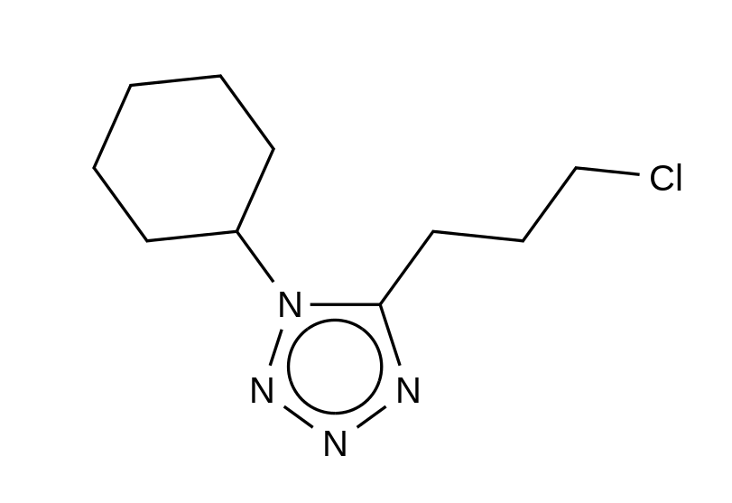 5-(3-Chloropropyl)-1-cyclohexyltetrazole