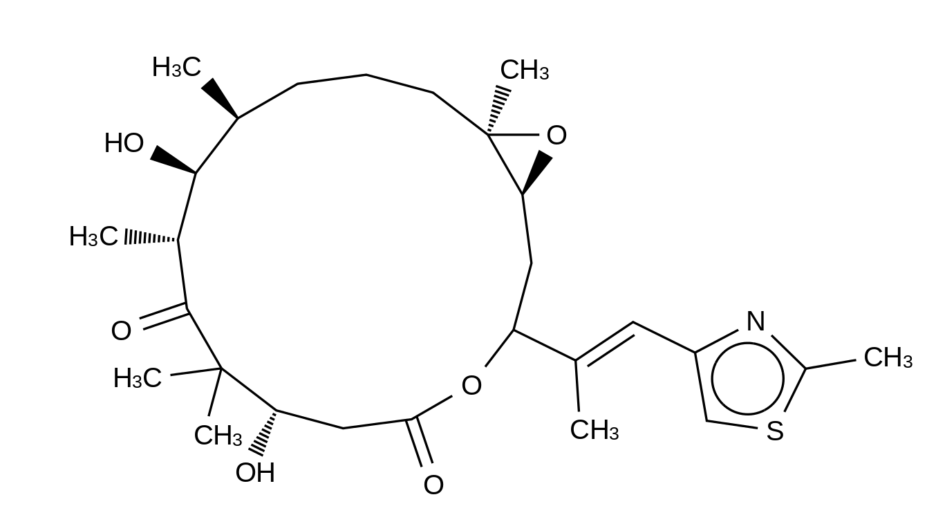 Epothilone B (synthetic)