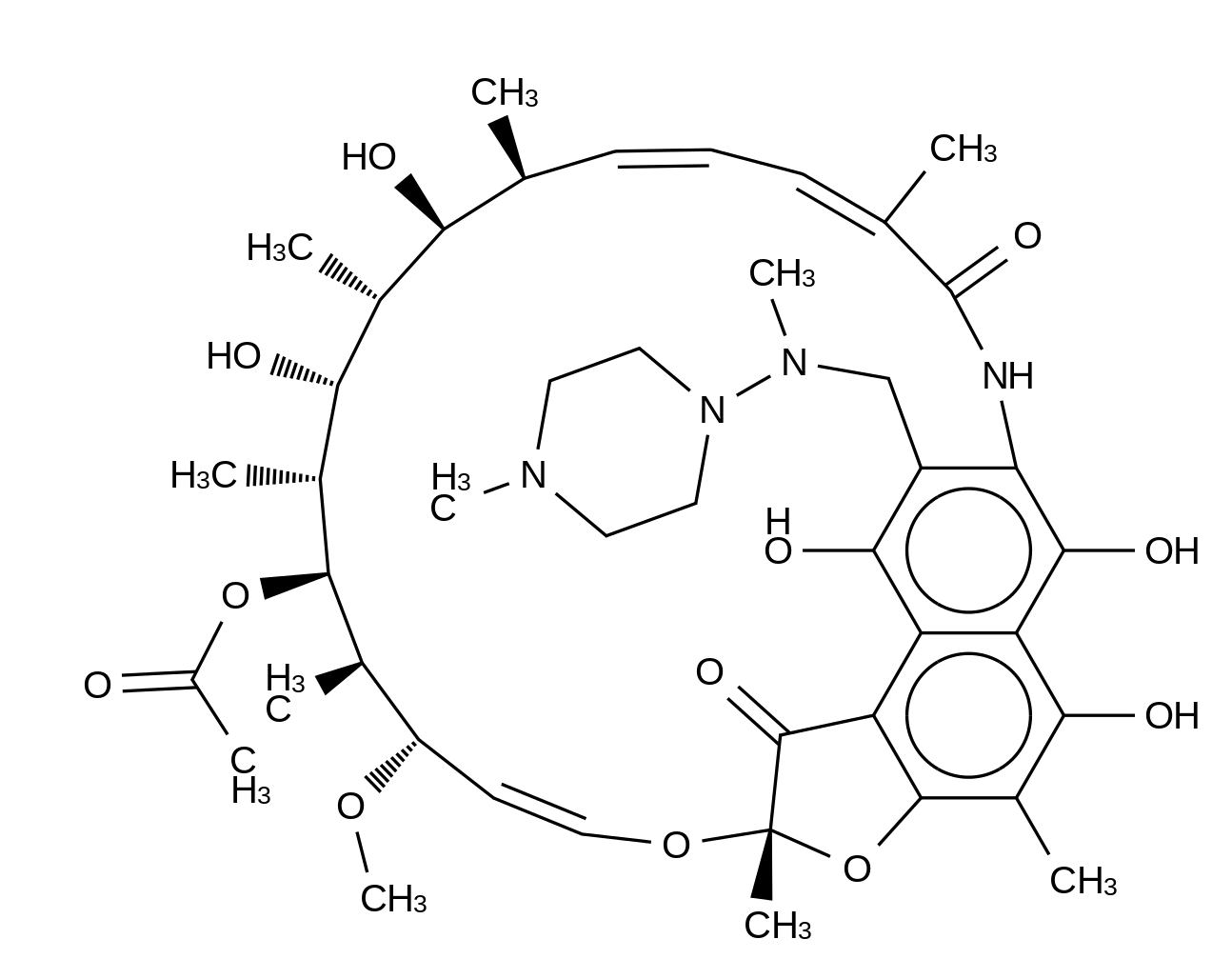 N-Methyl rifampicin