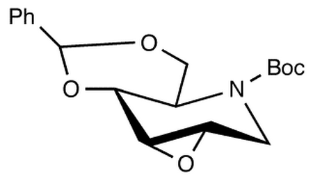 2,3-Anhydro-4,6-O-benzylidene-N-(tert-butoxycarbonyl)-1,5-deoxy-1,5-imino-D-glucitol