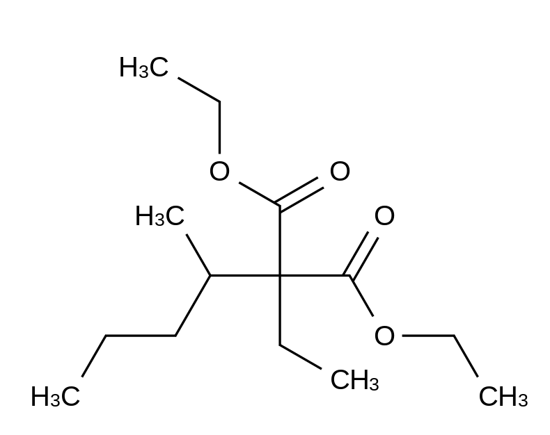 Diethyl Ethyl(1-methylbutyl)malonate