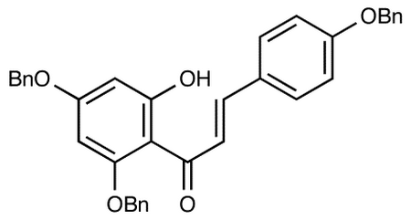 E-3-(4-Benzyloxy)-1-(2.4-bisbenzyloxy-6-hydroxy)phenyl)propenone