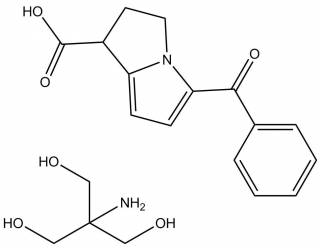Ketorolac tromethamine
 salt