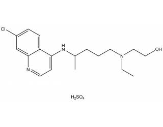 Hydroxychloroquine sulfate salt