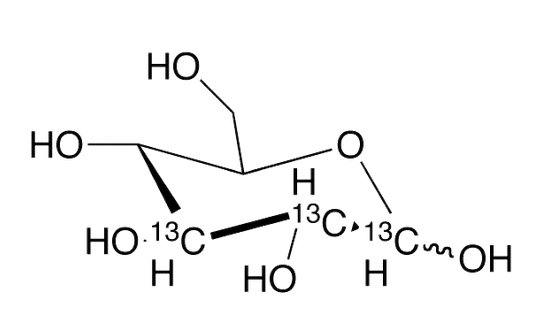 D-Glucose-1,2,3-13C3