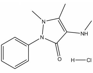 N-Methyl-4-aminoantipyrine hydrochloride salt