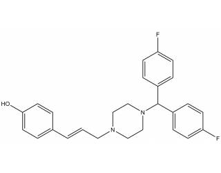p-Hydroxyflunarizine