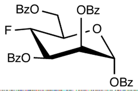 4-Deoxy-4-fluoro-1,2,3,6-tetra-O-benzoyl-α-D-mannose