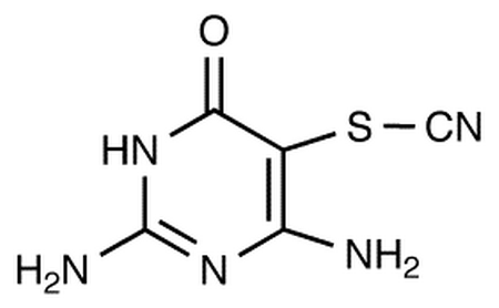 2,4-Diamino-6-hydroxy-5-thiocyanopyrimidine