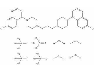 Piperaquine tetraphosphate
 salt tetrahydrate