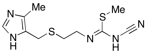 N-Cyano-N-[2-[(4-methyl-5-imidazolyl)methylthio]ethyl]-S-methylisothiourea