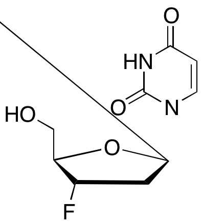 2,3-Dideoxy-3-fluorouridine
