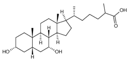 3α,7α-Dihydroxycoprostanic Acid