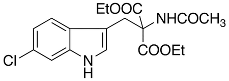 Diethyl (6-Chloro-2-indolylmethyl)acetamidomalonate