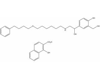 Salmeterol xinafoate
 salt