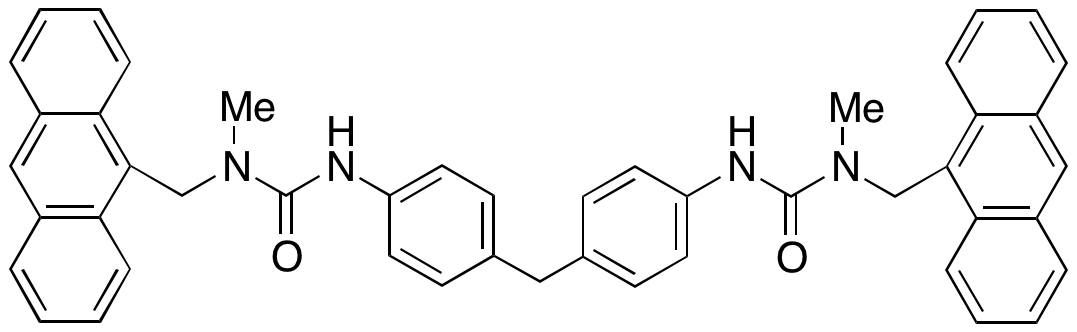 N,N-(Methylenebis(4,1-phenylene))bis(3-(anthracen-9-ylmethyl)-3-methylurea)