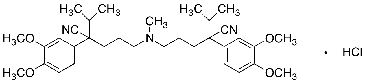 5,5-(Methylazanediyl)bis(2-(3,4-dimethoxyphenyl)-2-isopropylpentanenitrile)
