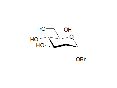 Benzyl 6-O-trityl-α-D-mannopyranoside