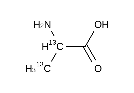 DL-Alanine-2,3-13C2