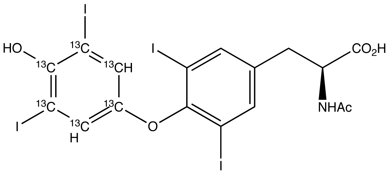 N-Acetyl L-thyroxine-13C6