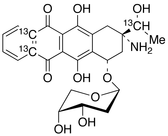 Amrubicinol-13C3 (Mixture of Diastereomers)