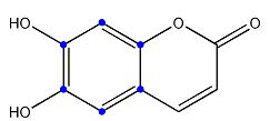Esculetin, [benzene ring-13C6(U), 99 atom % 13C]-