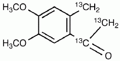 5,6-Dimethoxy-1,2,3-13C3-indanone