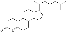 4-Cholesten-3-one-4-13C