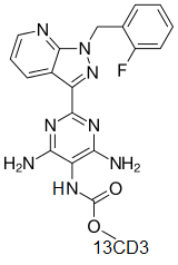 N-Desmethylriociguat 13C,d3