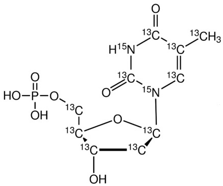 2-Deoxythymidine 5-monophosphate-13C9,15N2 (Li2 salt)