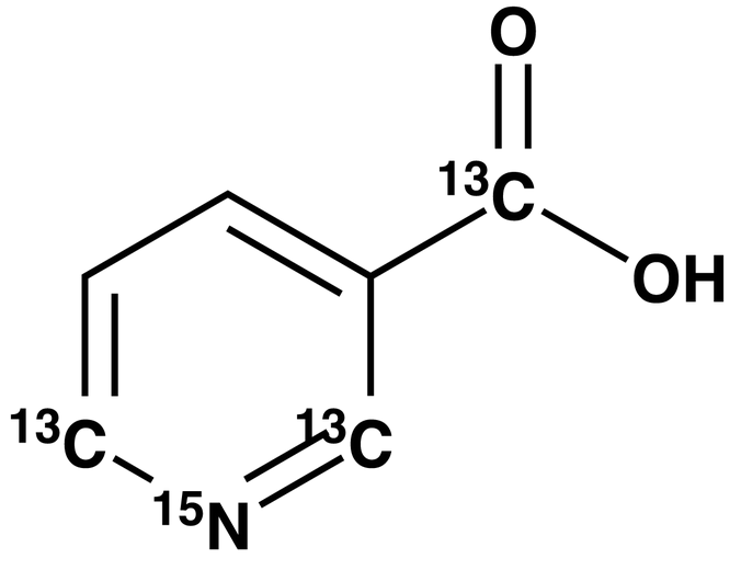 Nicotinic Acid-13C3, 15N