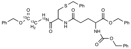 N-Cbz-O-Bzl-L-Glu-S-Bzl-L-Cys-Gly[13C2,15N]-OBzl