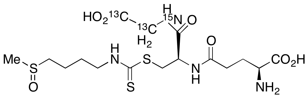 D,L-Sulforaphane Glutathion2,15C2,15N