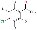 4'-Chloroacetophenone-2',3',5',6'-d4