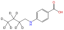 4-(n-Butylamino-2,2,3,3,4,4,4-d7)benzoic Acid
