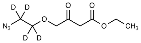Ethyl (2-Azidoethoxy-d4)acetoacetate