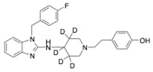 O-Desmethyl astemizole-d5