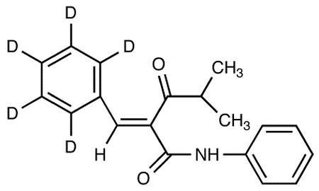 N-4-Phenyl α-Benzylidene-d5 Isobutyrylacetamide
