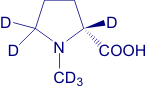 N-Methyl-d3-D-proline-2,5,5-d3