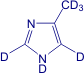 4-Methylimidazole-d6