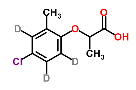 (+/-)-2-(4-Chloro-2-methylphenoxy-d3)propionic Acid