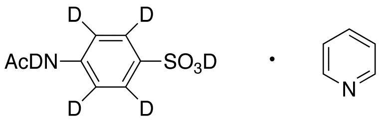 4-Acetamidobenzenesulfonic Acid-d6 Pyridine