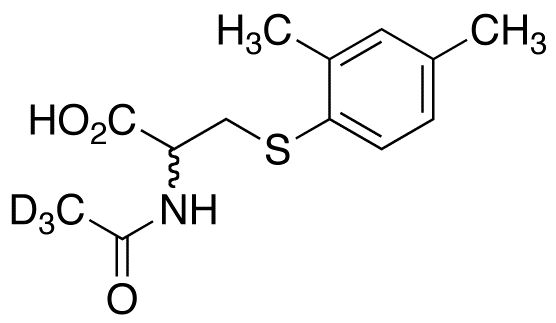 N-Acetyl-S-(2,4-dimethylbenzene)cysteine-d3(R/S Mixture)
