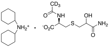N-Acetyl-S-(2-hydroxy-3-propionamide)-L-cysteine-d3 Dicyclohexylammonium Salt