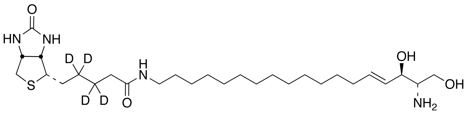 erythro-omega-Amino Sphingosine Biotinamide-d4
