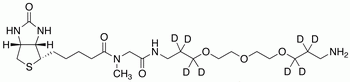 13-Amino-4,7,10-trioxatridecanyl-2,2,3,3,11,11,12,12-d8)-N-methyl-N-biotinylglycinamide