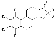 2-Hydroxyestrone-1,4,16,16-d4